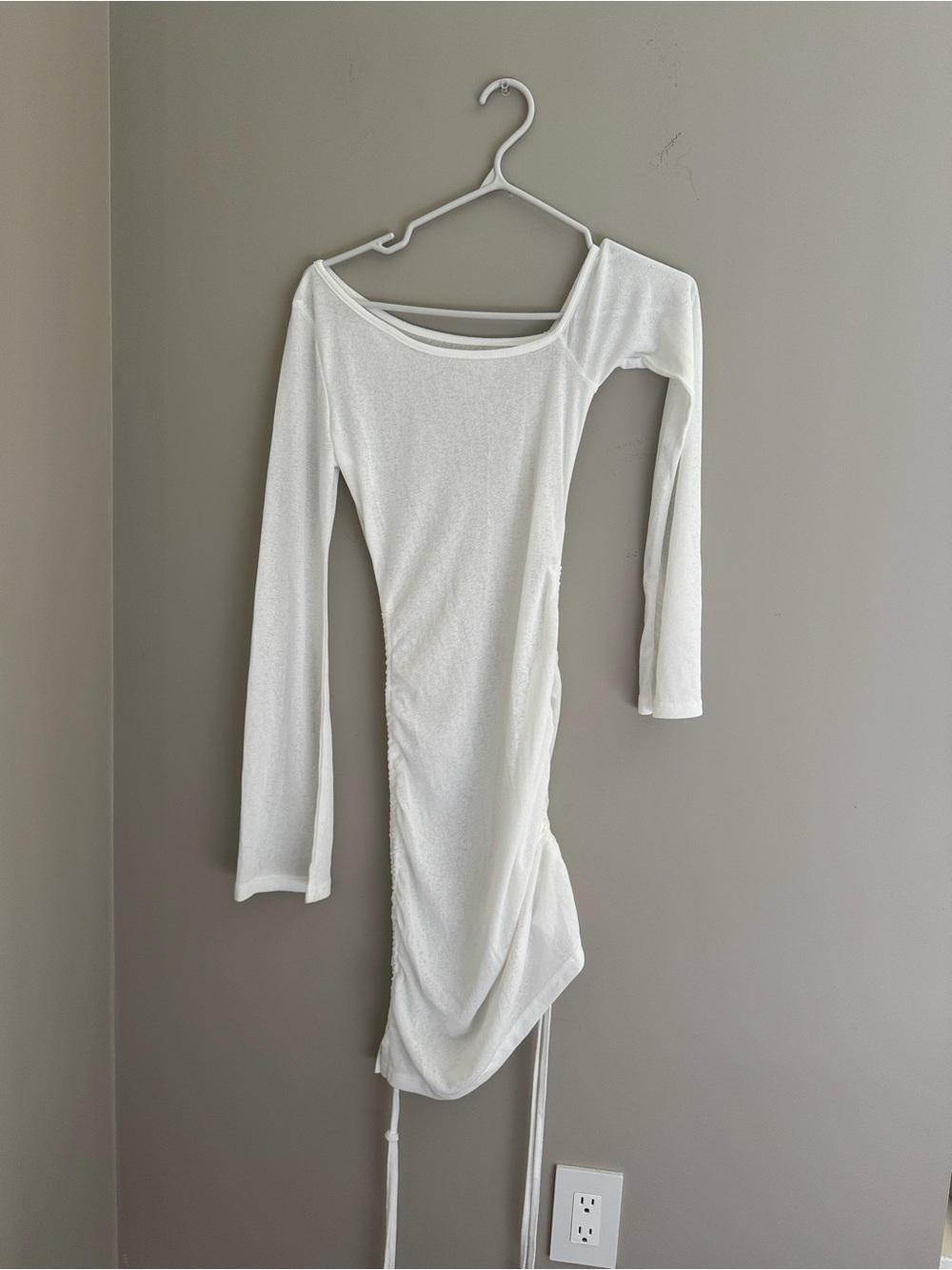 COMMENSE RUCHED COVERUP DRESS - Picture 6 of 6